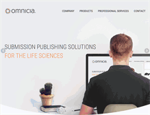Tablet Screenshot of omniciainc.com